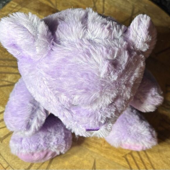 Purple Plush Bear Lavender Lilac Teddy Bear XO Heart Hug Fun Plush Toy EPC Stuff - Picture 7 of 9
